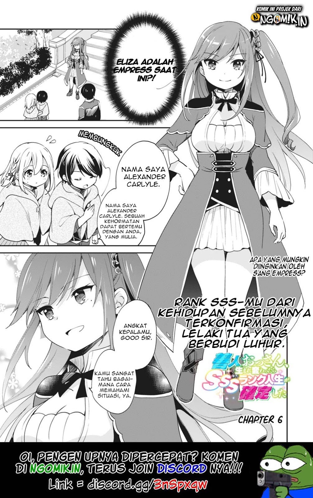 Zennin Ossan, Umarekawattara SSS Rank Jinsei ga Kakutei shita Chapter 06 Gambar 2